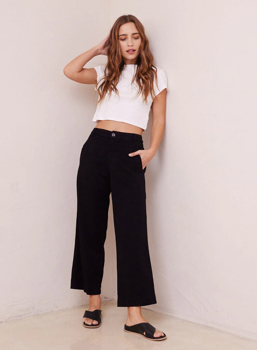 Bella Dahl CLAIRE POCKET CROP PANTS Bella Maas Boutique