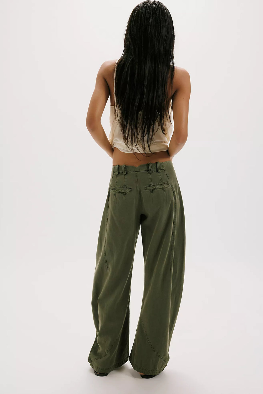 SPOTLIGHT WASHED BARREL CHINO TROUSER