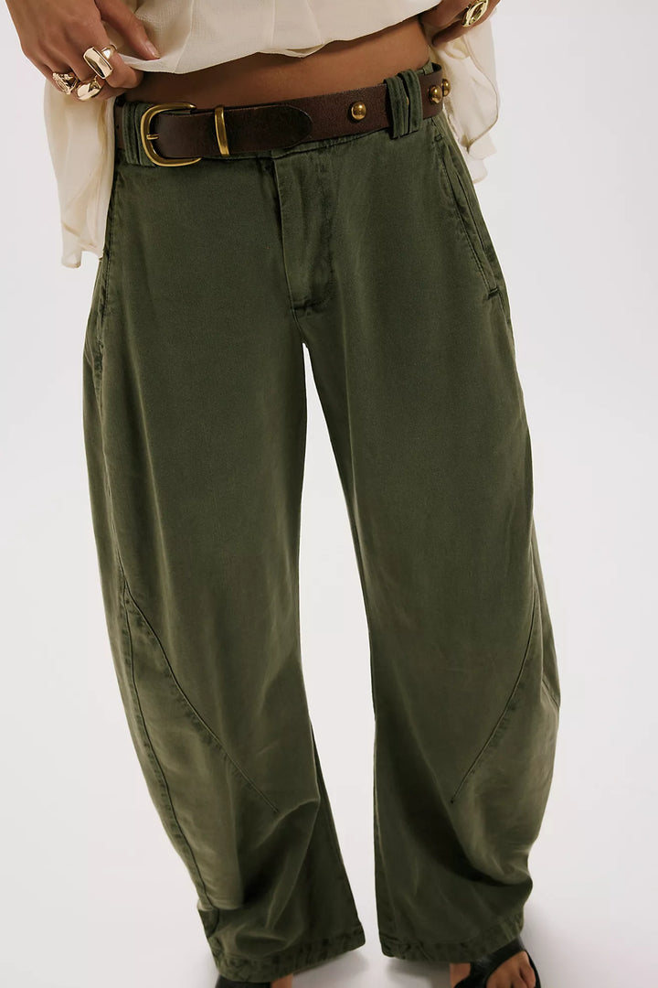 SPOTLIGHT WASHED BARREL CHINO TROUSER