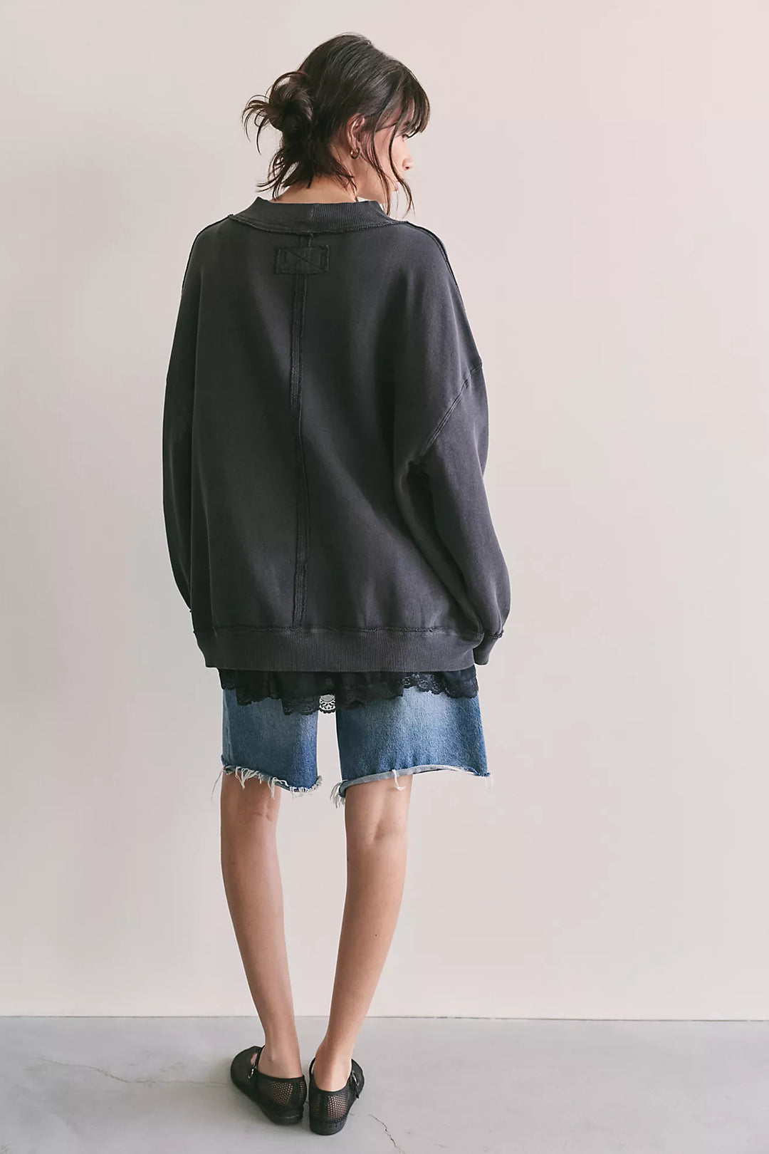 PALM SPRINGS GRAPHIC TURTLENECK PULLOVER