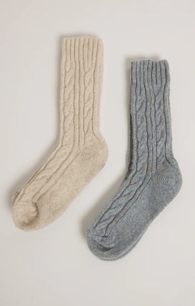 2-PACK CABLE SOCKS Socks Z SUPPLY 