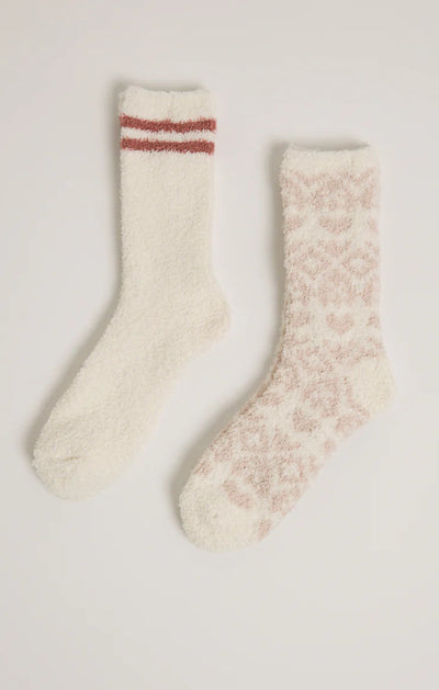 2-PACK FAIRISLE HEART SOCKS Socks Z SUPPLY 