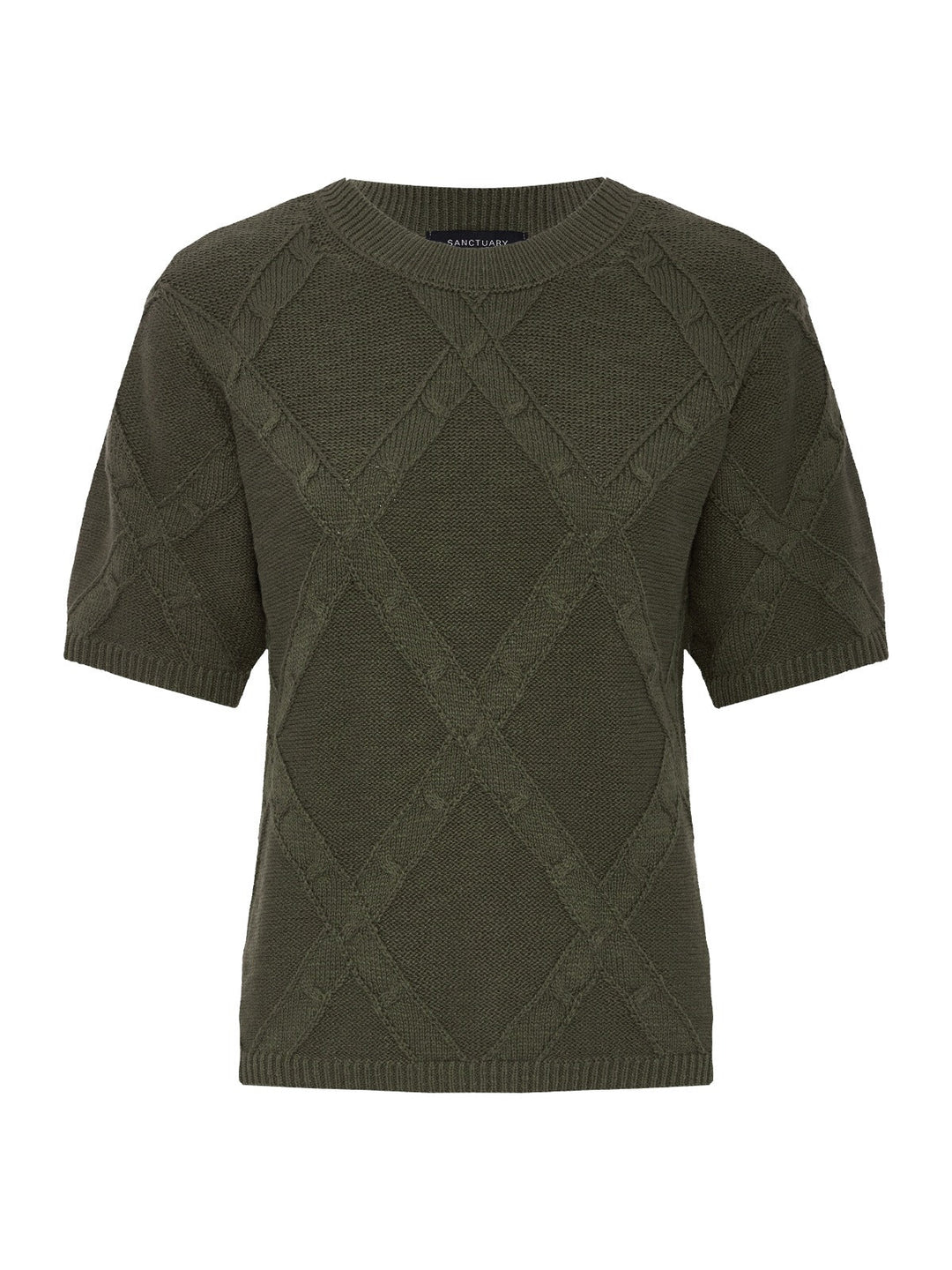 DIAMOND SWEATER TEE