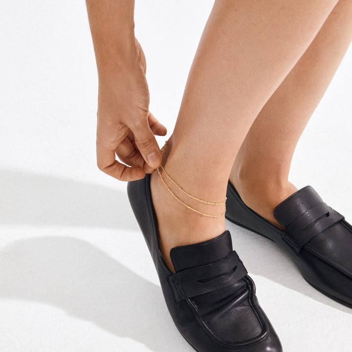ELKA 2-IN-1 ANKLE CHAIN