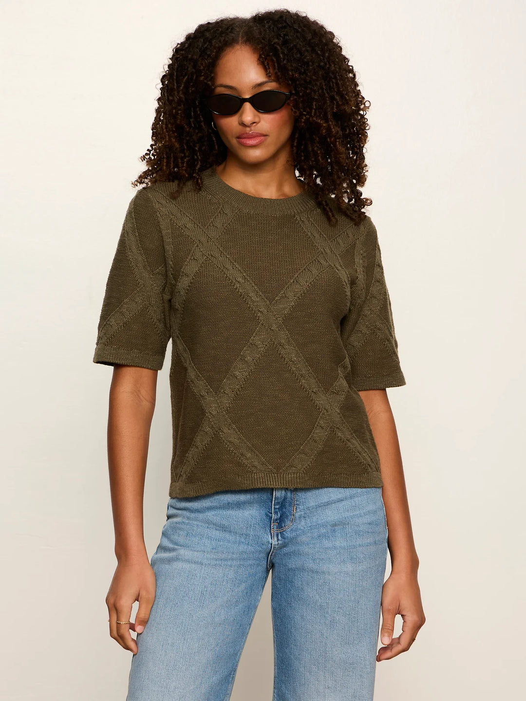 DIAMOND SWEATER TEE