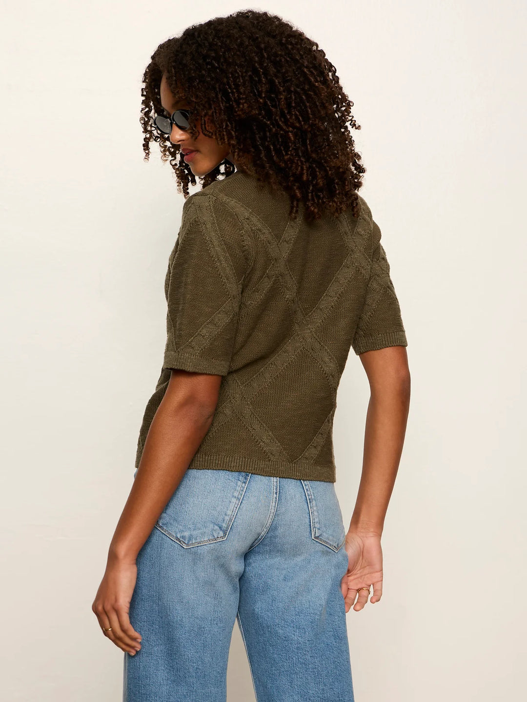 DIAMOND SWEATER TEE