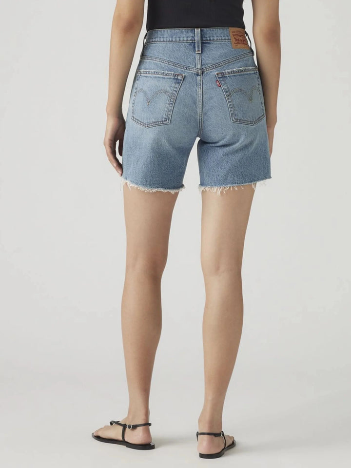 501 MID THIGH SHORT - TICKED &amp; UNTIED denim LEVI&