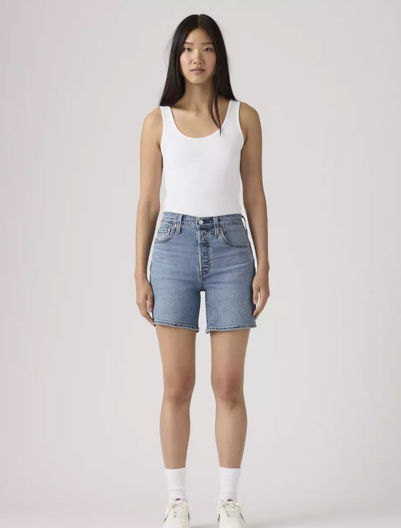501 ORIGINAL MID THIGH SHORT - PEN RING SHORTS LEVI&