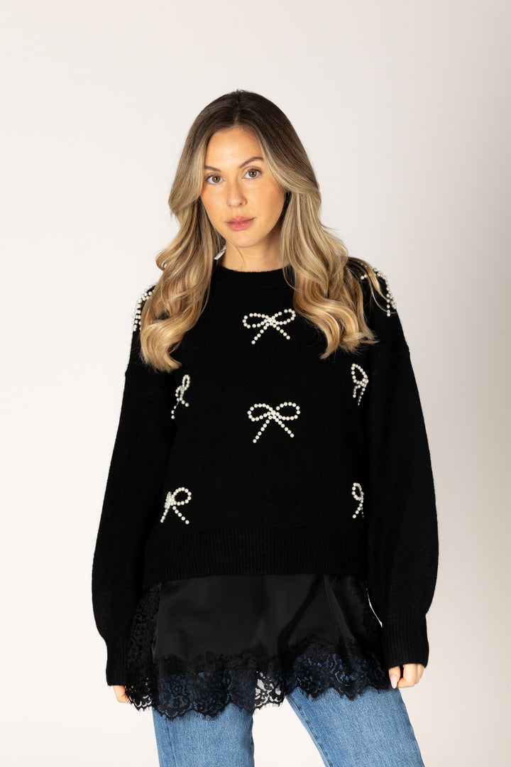 BOWS SWEATER
