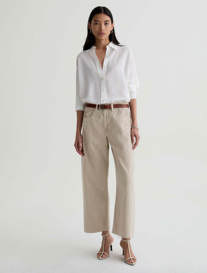 HATTIE CROP - LIGHT TAUPE