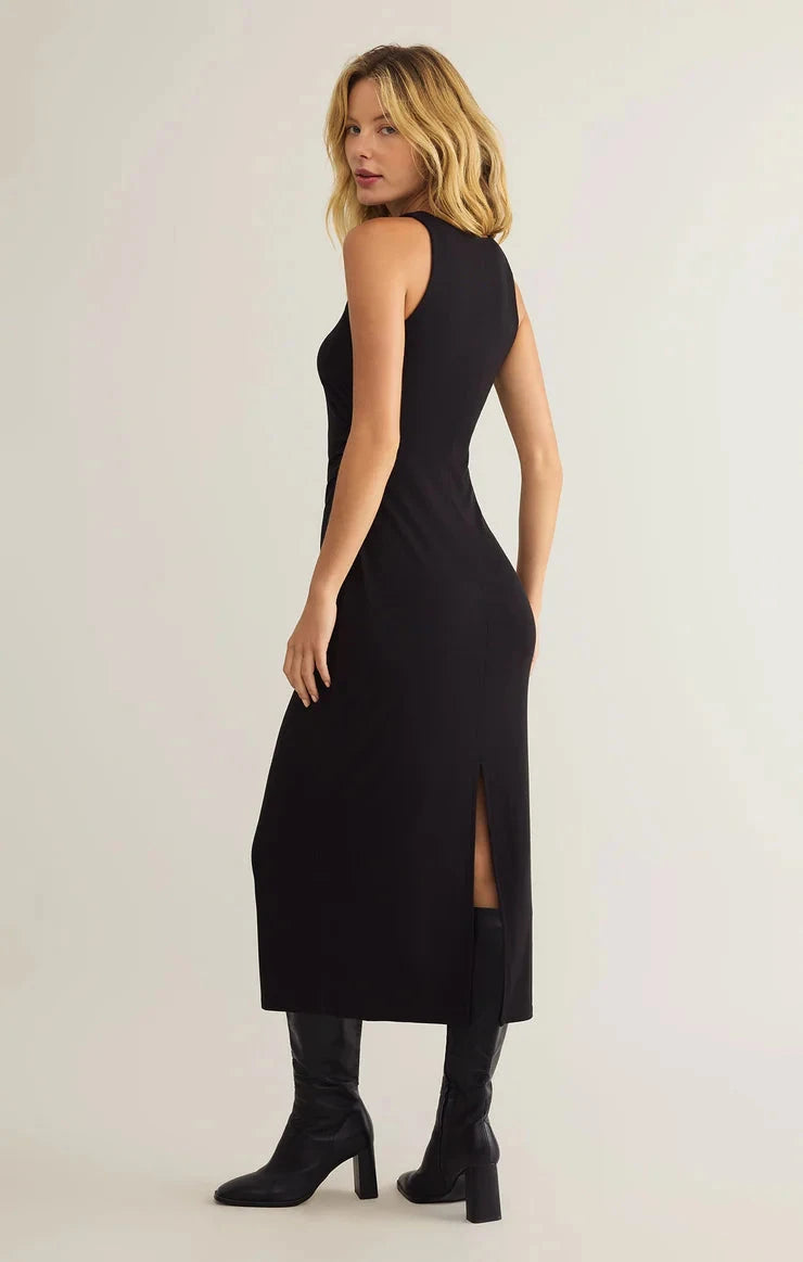 ADISON RIB MIDI DRESS Dress Z SUPPLY 