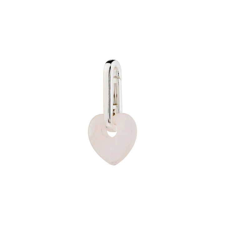 AGAT HEART CHARM Jewelry PILGRIM SILVER PLATED 