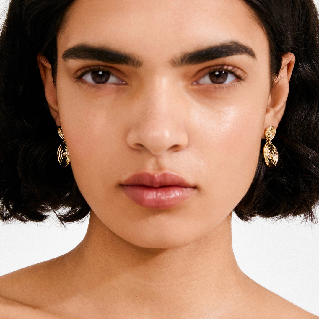 AIR DOUBLE EARRINGS Jewelry PILGRIM 