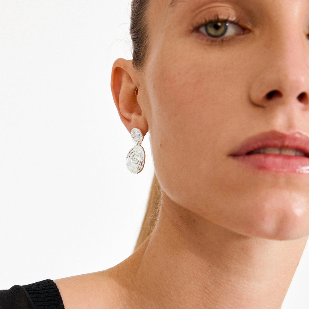 AIR DOUBLE EARRINGS Jewelry PILGRIM 
