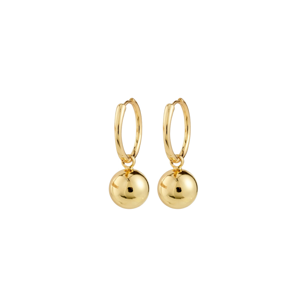 AIR EARRINGS Jewelry PILGRIM GOLD PLATED 