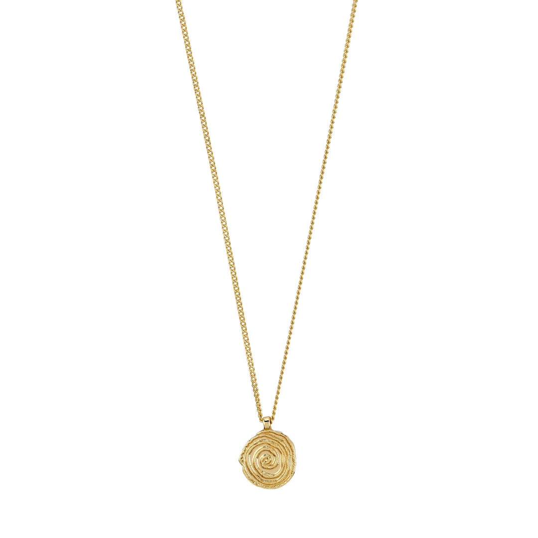 AIR PENDANT NECKLACE Jewelry PILGRIM GOLD PLATED 