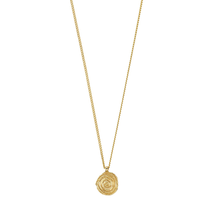 AIR PENDANT NECKLACE Jewelry PILGRIM GOLD PLATED 