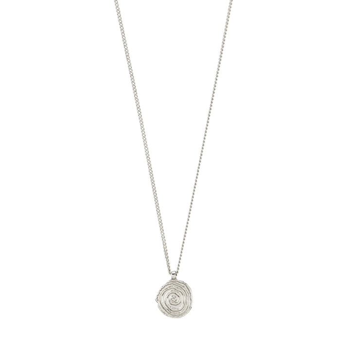 AIR PENDANT NECKLACE Jewelry PILGRIM SILVER PLATED 
