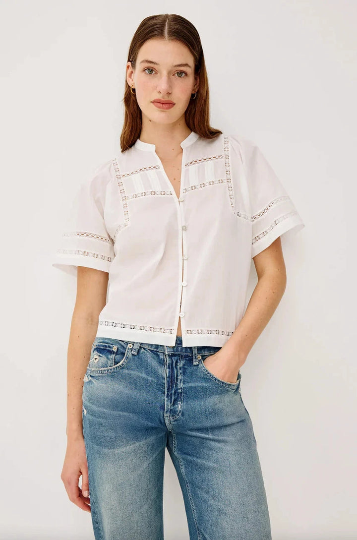 ALANIS SHIRT TOP RAILS 