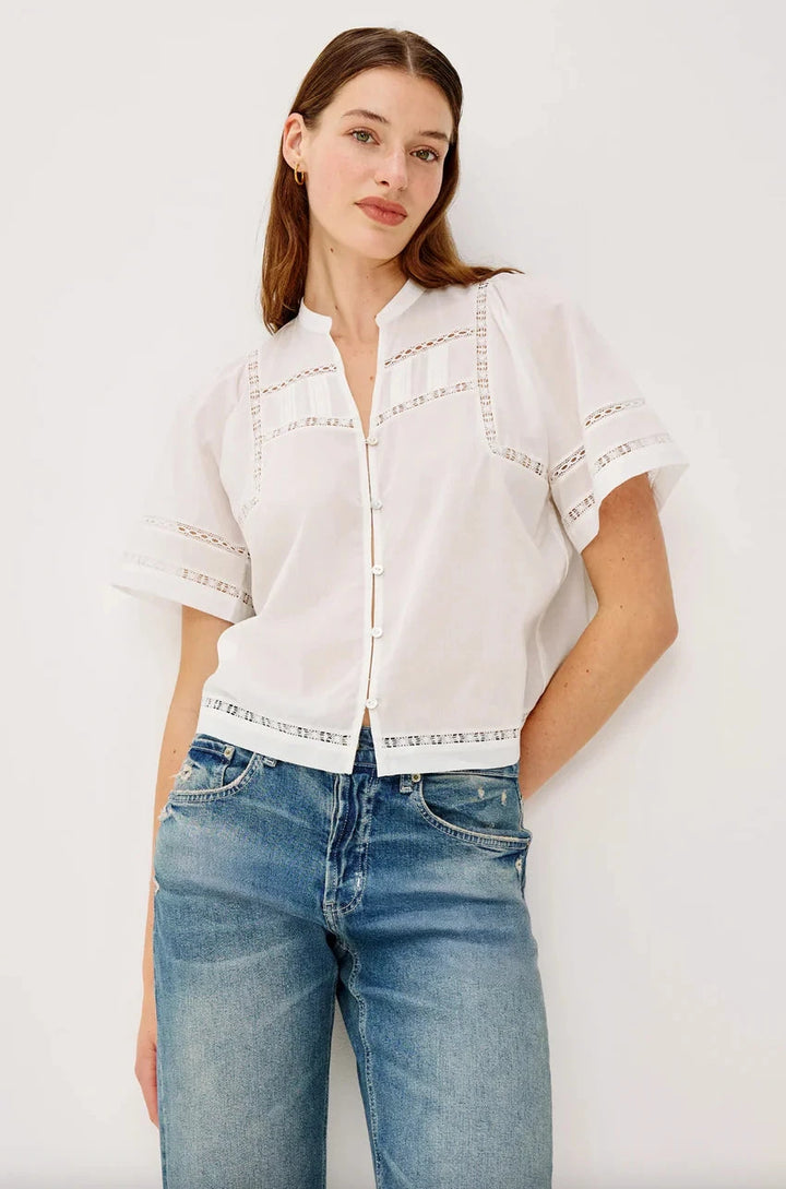 ALANIS SHIRT TOP RAILS 