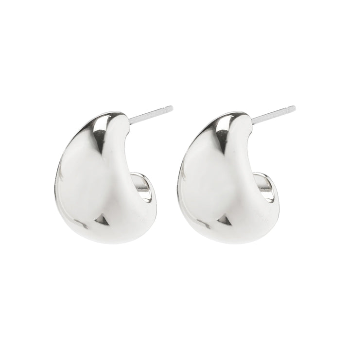 ALEXANE MINI HOOPS Jewelry PILGRIM SILVER PLATED 