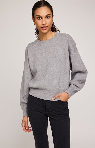 ALFIE SWEATER SWEATER GENTLE FAWN XS HEATHER GREY 