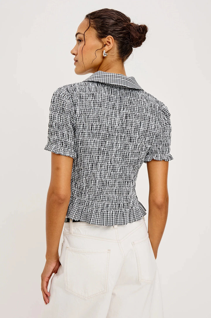ALTON GINGHAM SHIRT TOP RAILS 