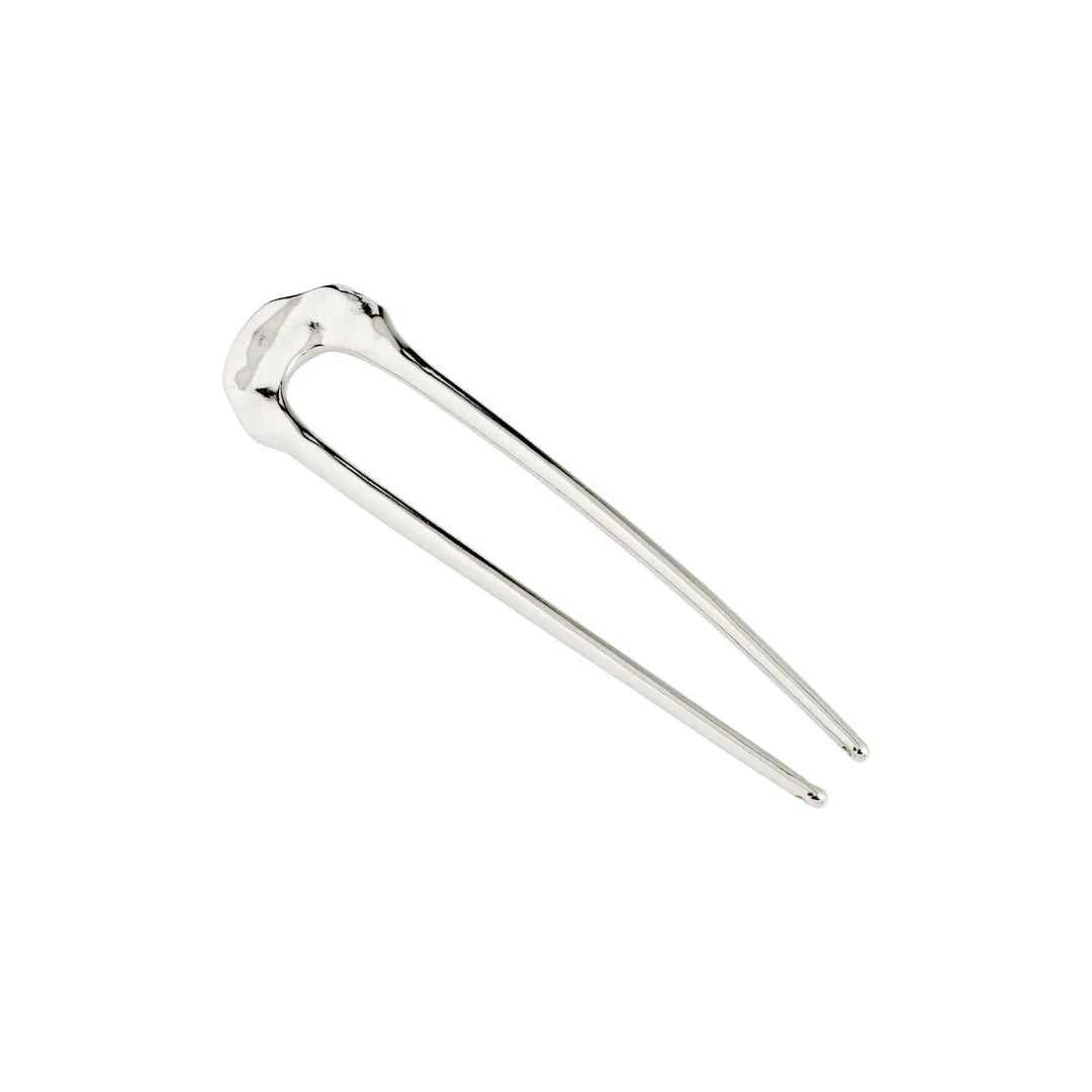 AMARIS FRENCH HAIR PIN ACCESSORIES PILGRIM SILVER PLATED 