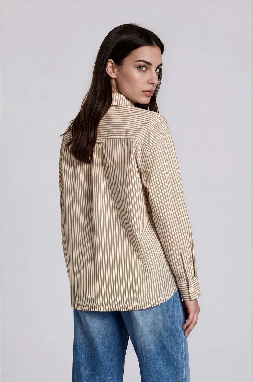 AM/PM BOYFRIEND SHIRT TOP PURE &amp; SIMPLE 