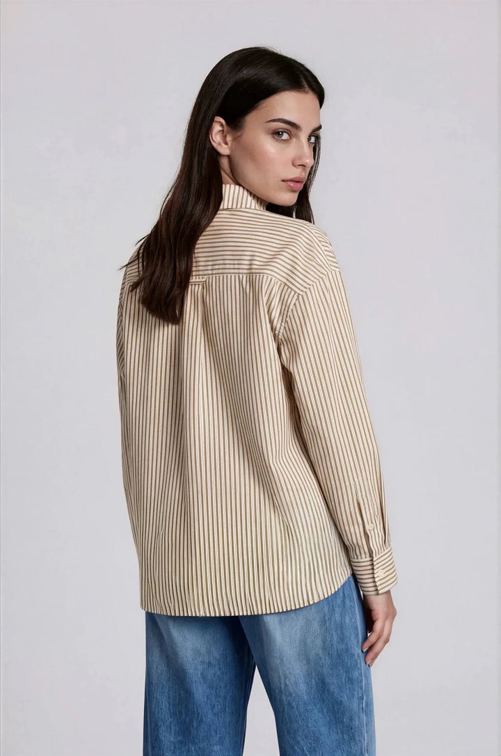 AM/PM BOYFRIEND SHIRT TOP PURE &amp; SIMPLE 