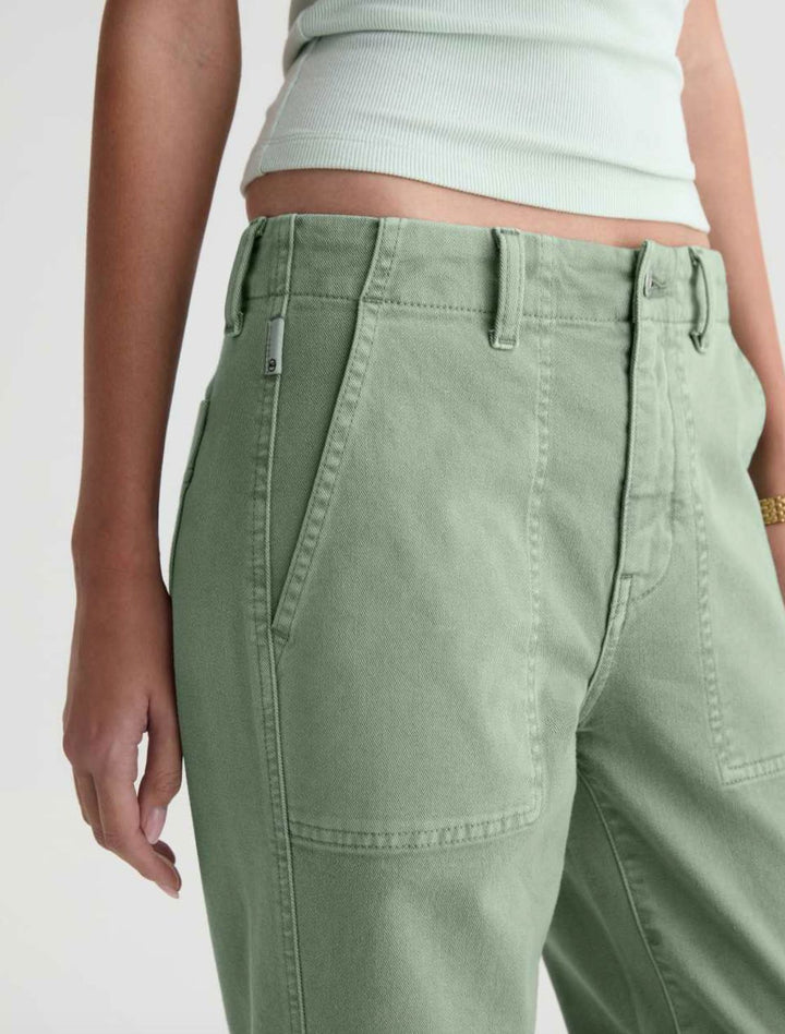 ANALEIGH - SULFUR FADED MOSS Pants AG 