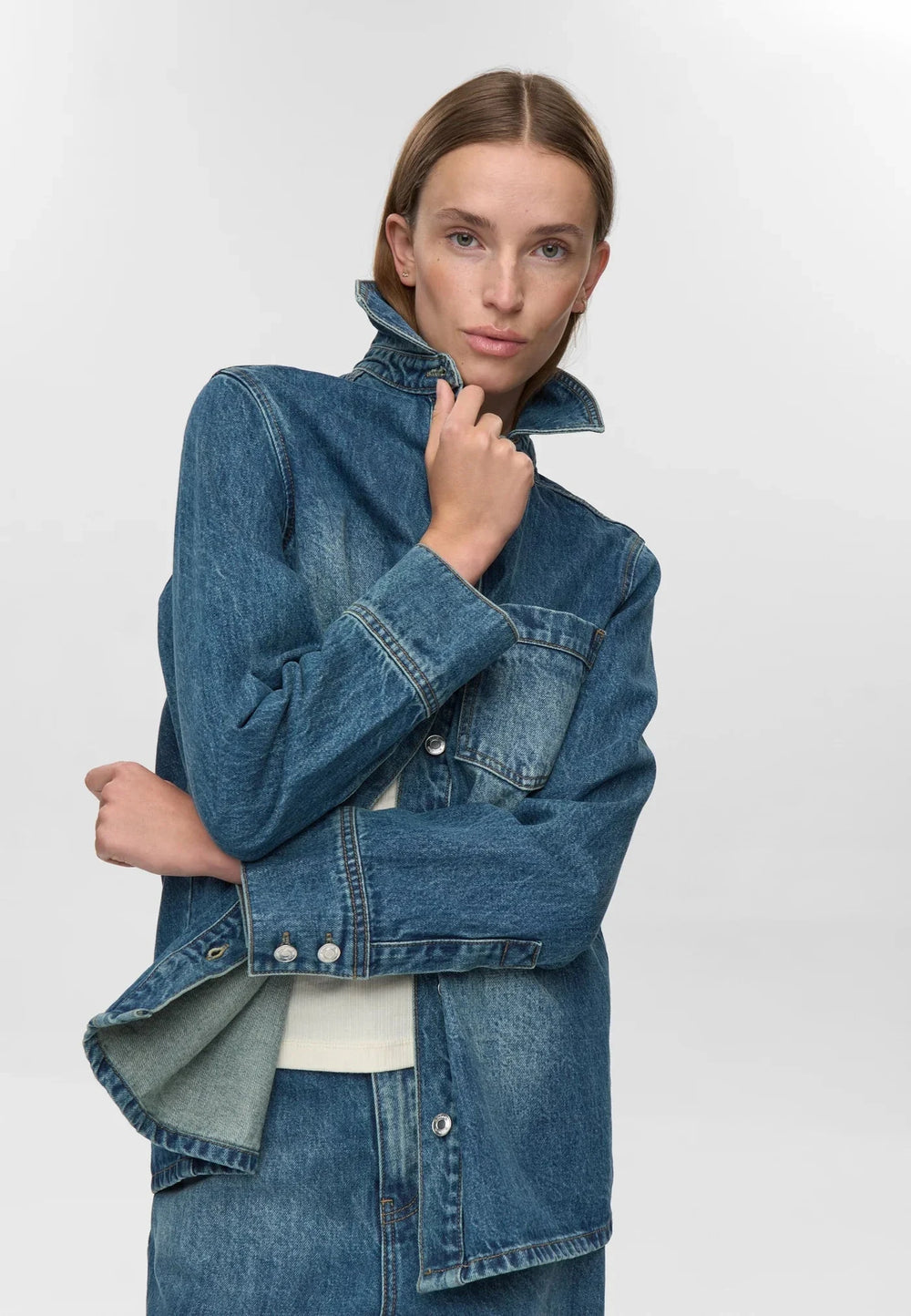 ANDREA SHIRT DENIM MINIMUM 