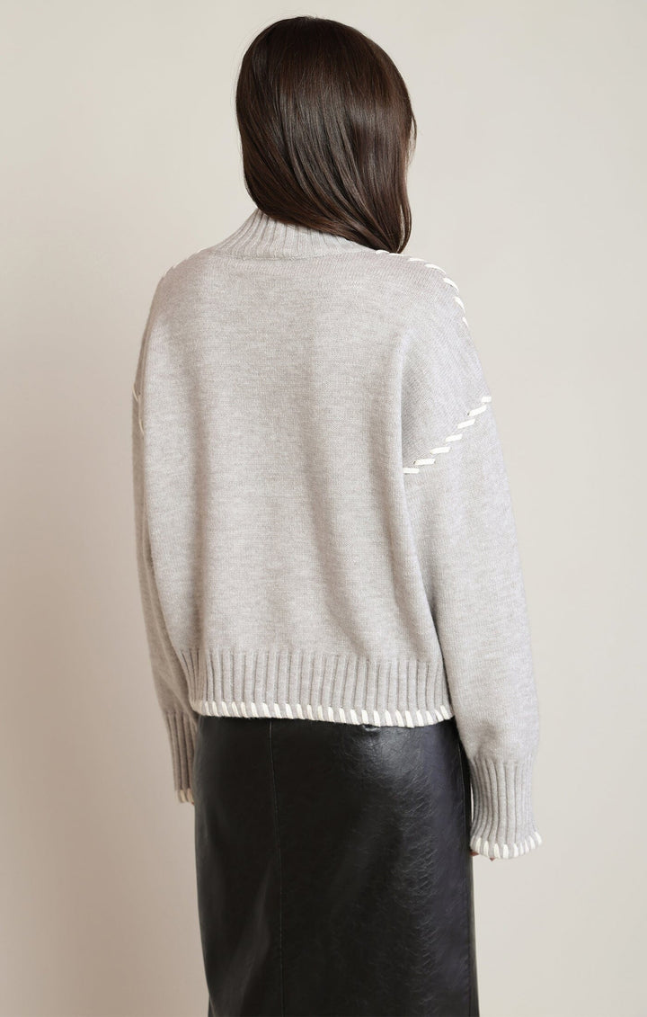 ANDREA SWEATER SWEATER BLACK TAPE 