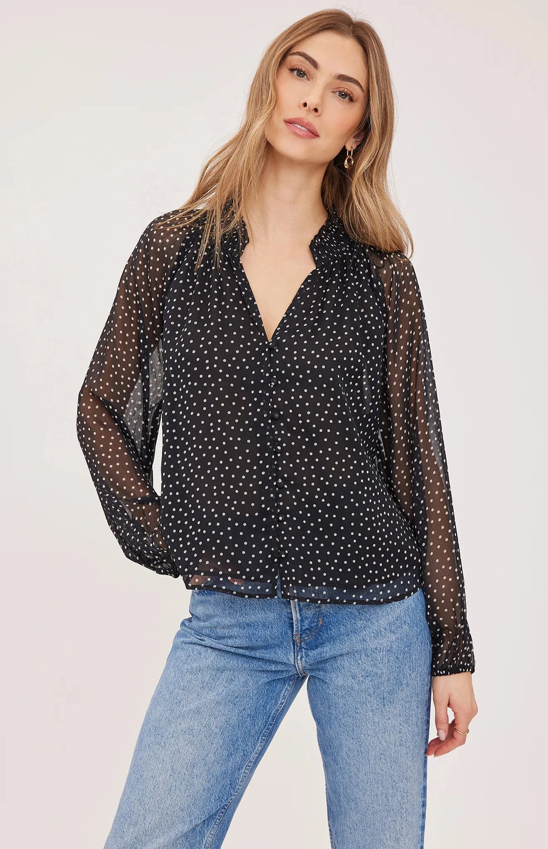 ANNIE BLOUSE blouse GENTLE FAWN 