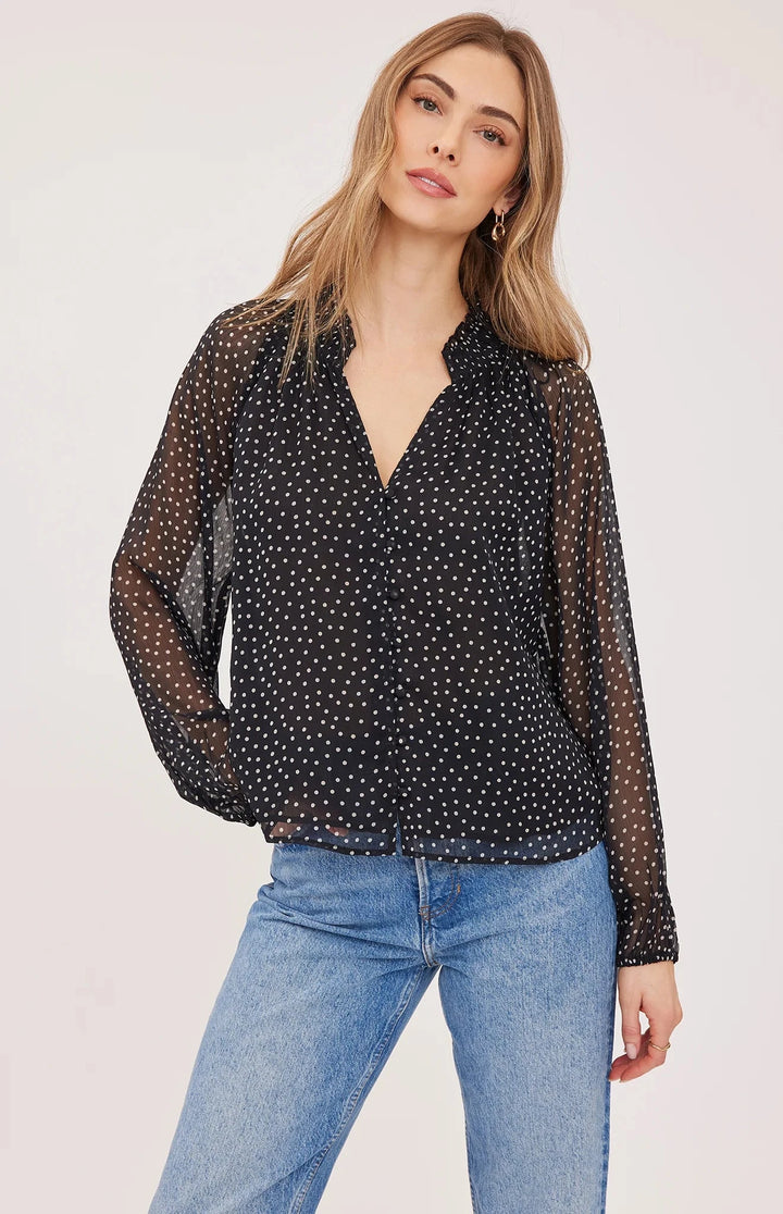 ANNIE BLOUSE blouse GENTLE FAWN 
