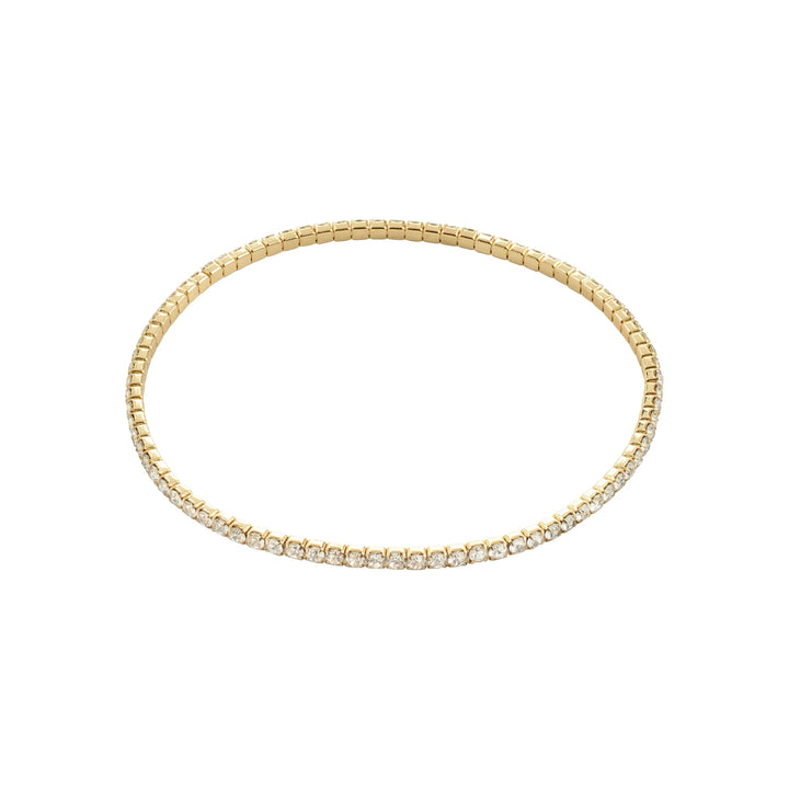 ARASH BRACELET jewelry PILGRIM GOLD PLATED - CRYSTAL 