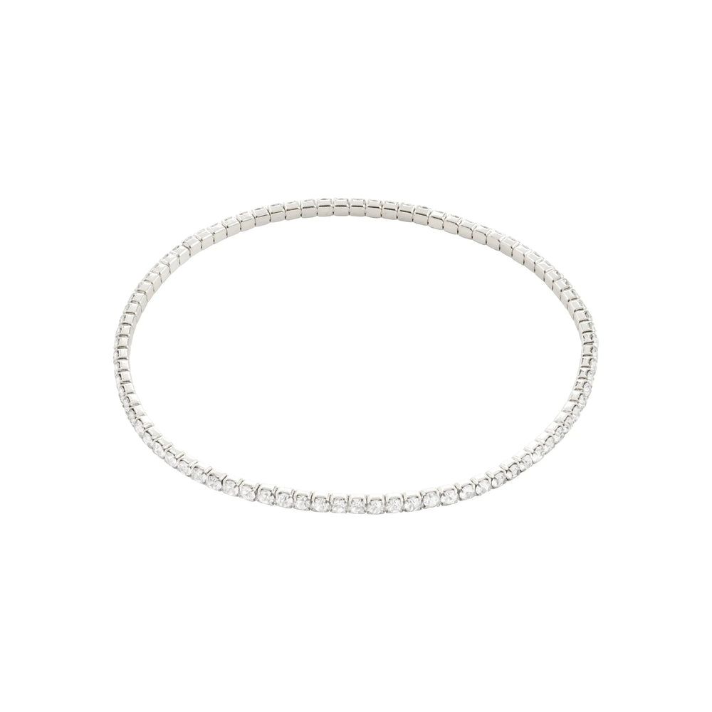 ARASH BRACELET jewelry PILGRIM SILVER PLATED - CRYSTAL 