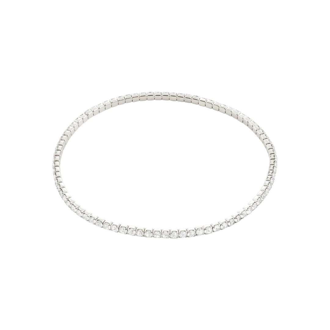 ARASH BRACELET jewelry PILGRIM SILVER PLATED - CRYSTAL 