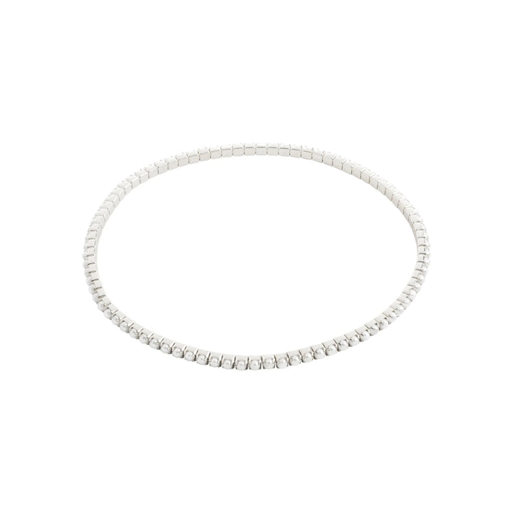 ARASH BRACELET jewelry PILGRIM SILVER PLATED - WHITE 