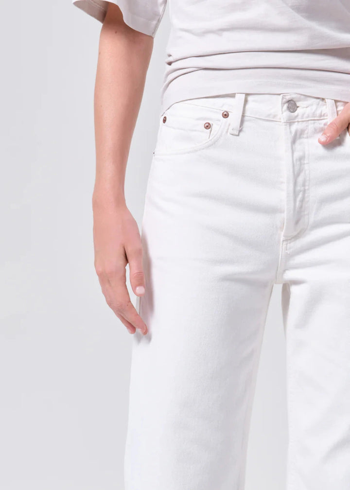 ARC JEAN - CHALK WHITE DENIM AGOLDE 