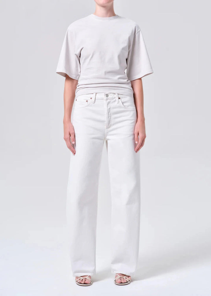 ARC JEAN - CHALK WHITE DENIM AGOLDE 