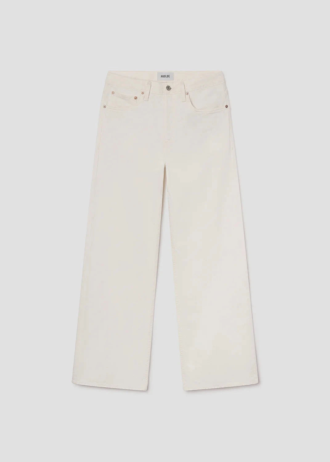 ARC JEAN - CHALK WHITE DENIM AGOLDE 