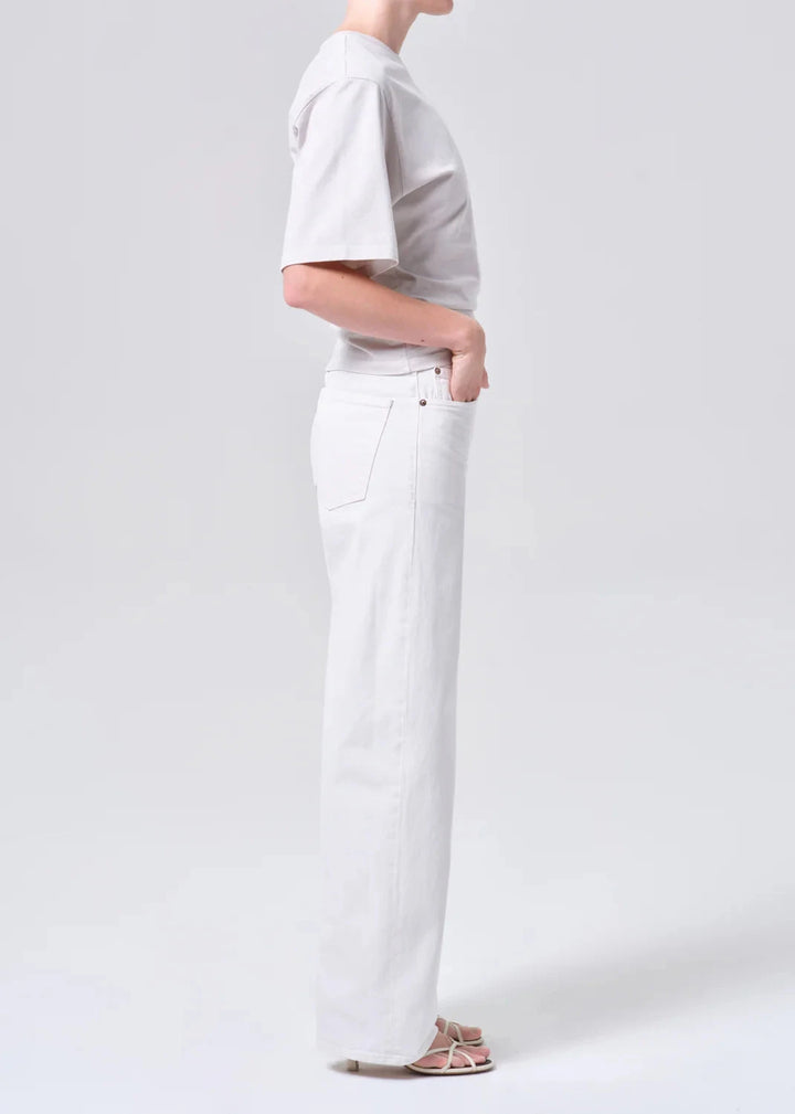 ARC JEAN - CHALK WHITE DENIM AGOLDE 