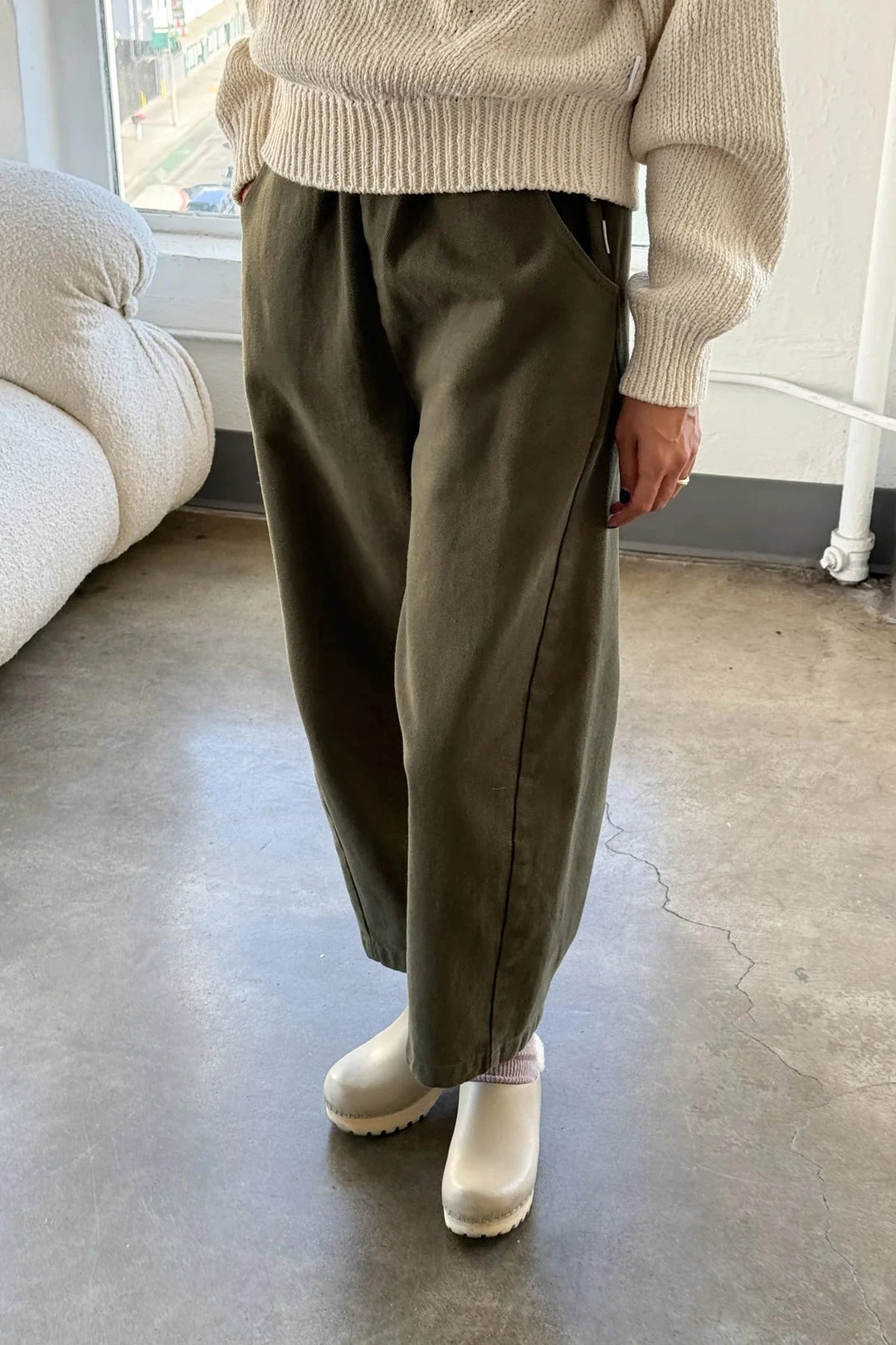 ARC PANTS Pants LE BON SHOPPE XS OLIVE 