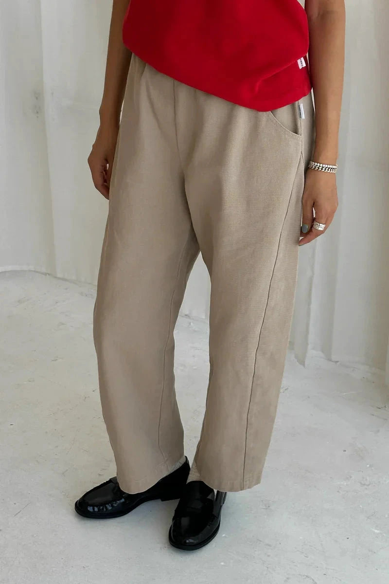ARC PANTS Pants LE BON SHOPPE XS TAUPE 