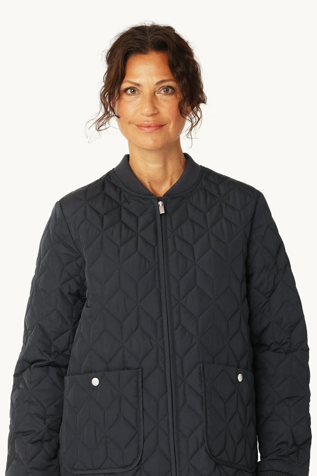 ART QUILTED COAT COAT ILSE JACOBSEN 