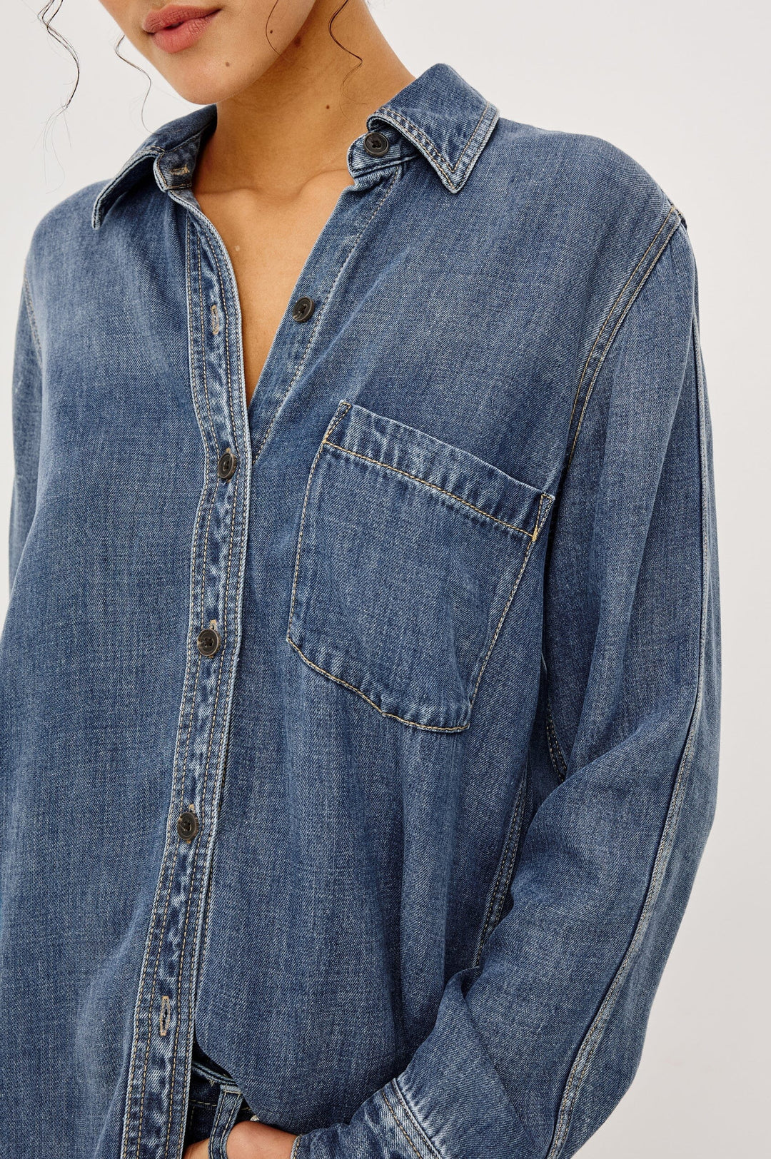 ATTICUS SHIRT TOP RAILS 