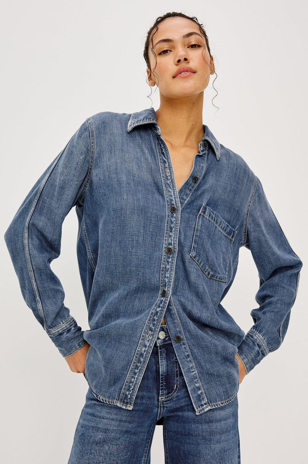 ATTICUS SHIRT TOP RAILS 