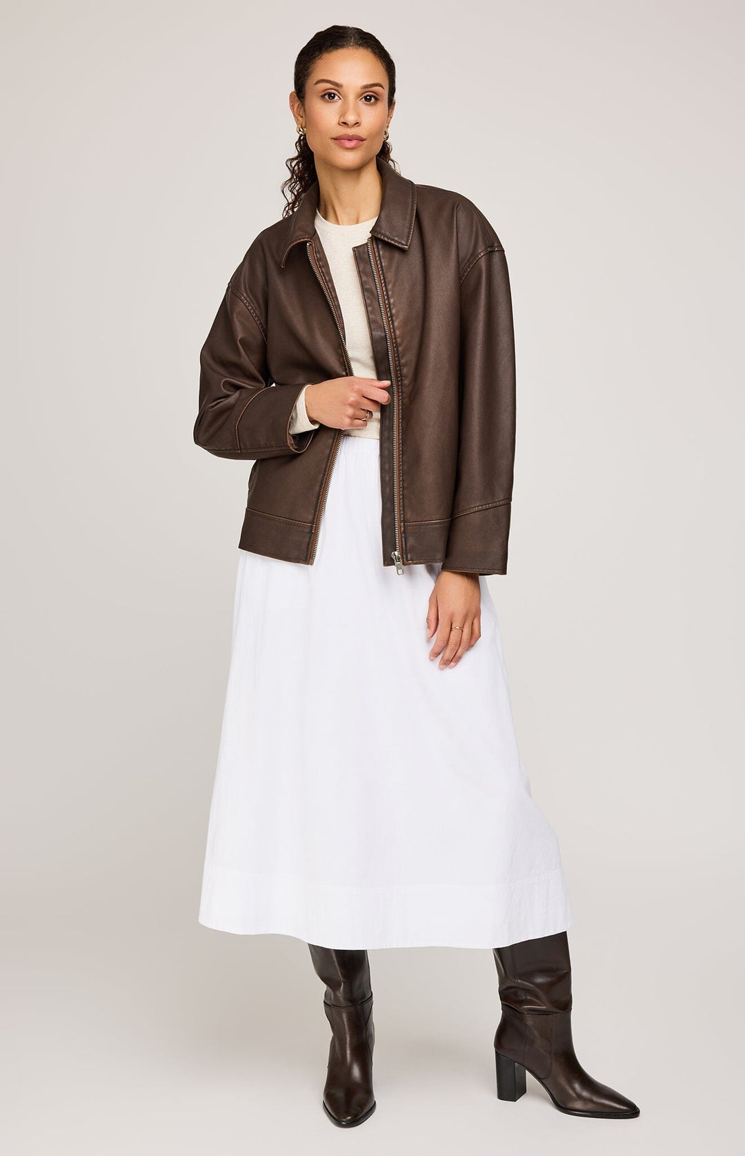 AUDREY JACKET JACKET GENTLE FAWN XS CHOCOLATE 