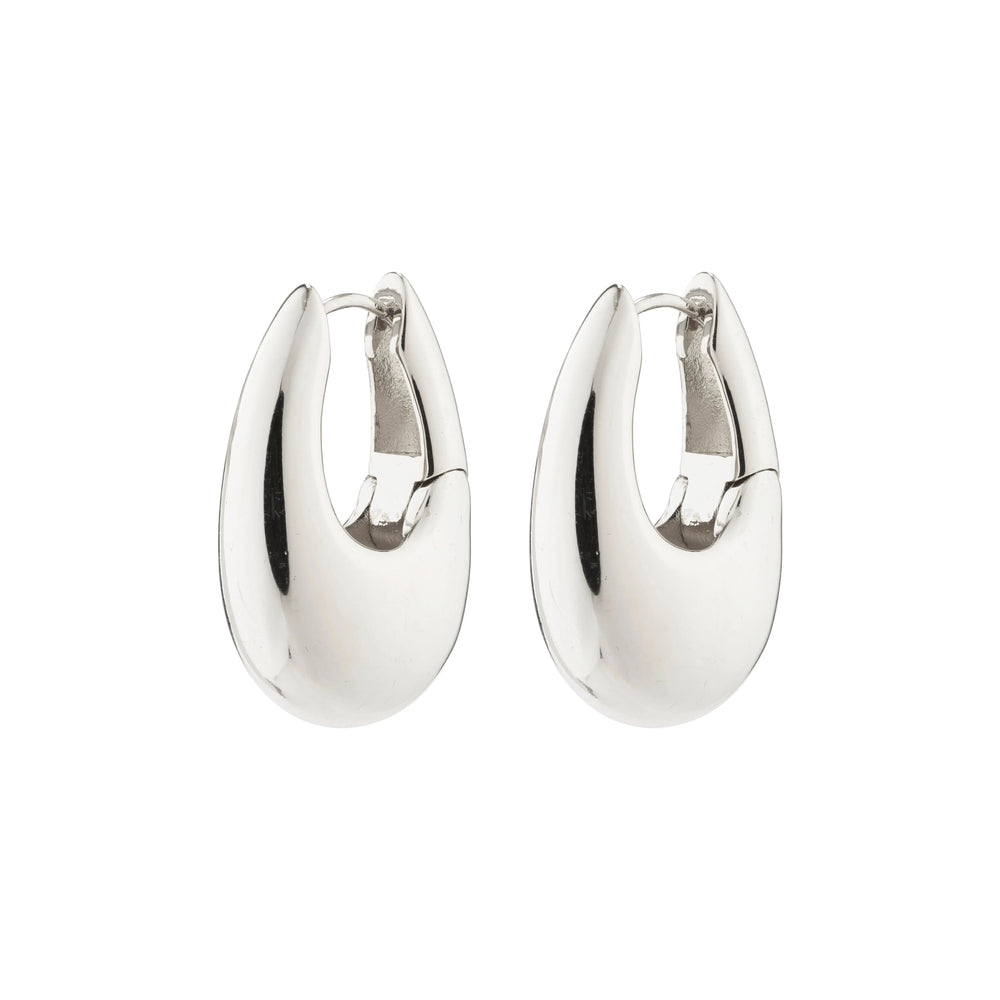AUTUMN HOOPS Jewelry PILGRIM SILVER PLATED 